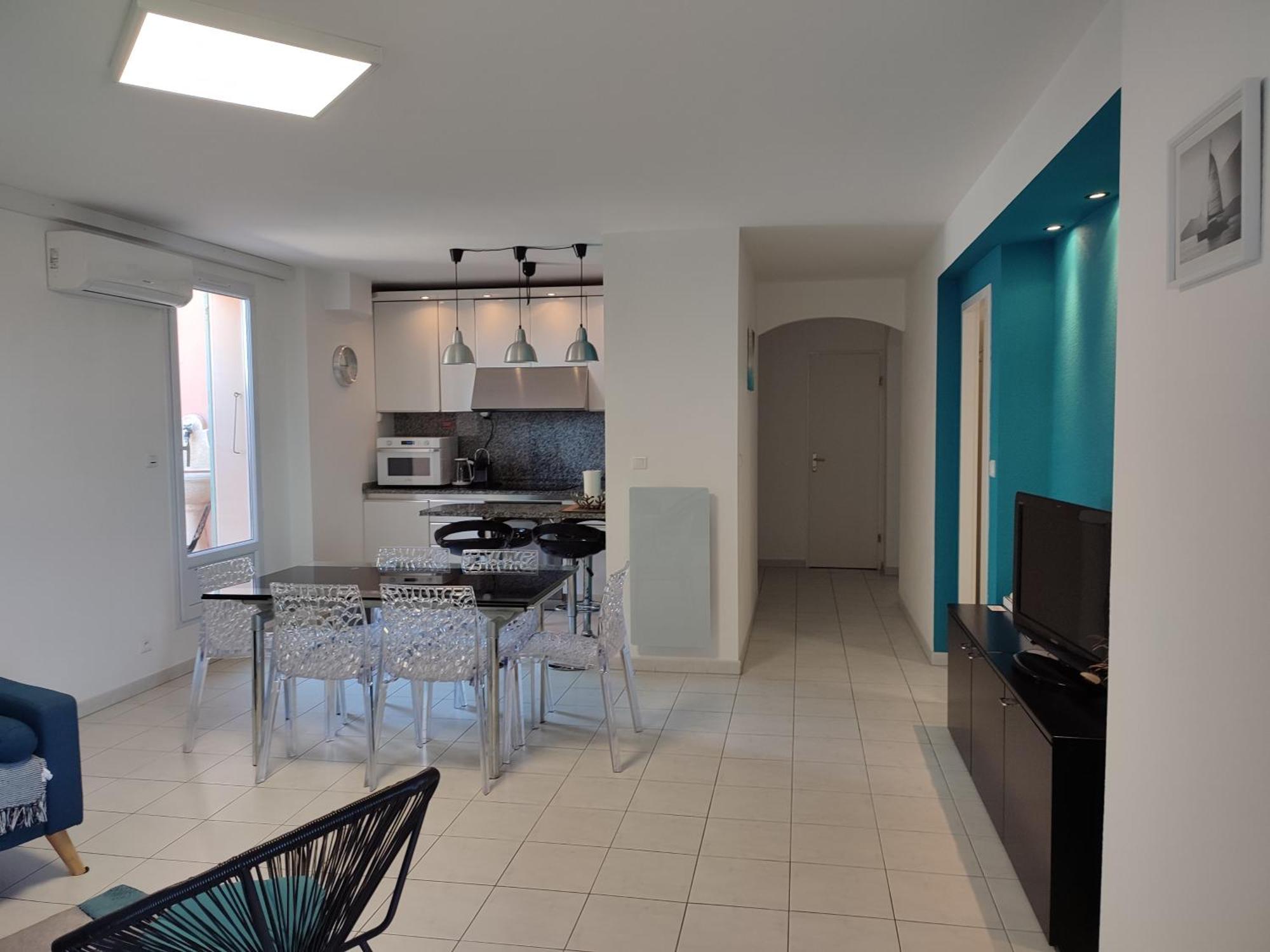 Appartement 2 Terrasses Face Mer De 100M2 생플로랑 객실 사진